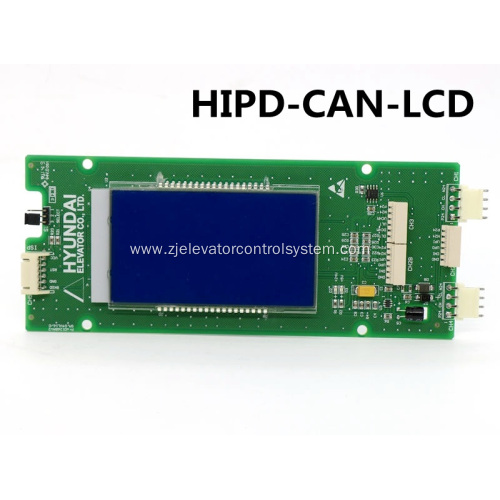 HIPD-CAN-LCD LOP Display Board for Hyundai Elevators